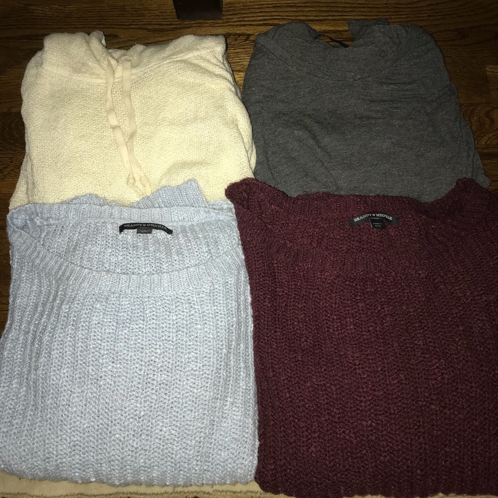 Long sleeve Brandy Melville tops